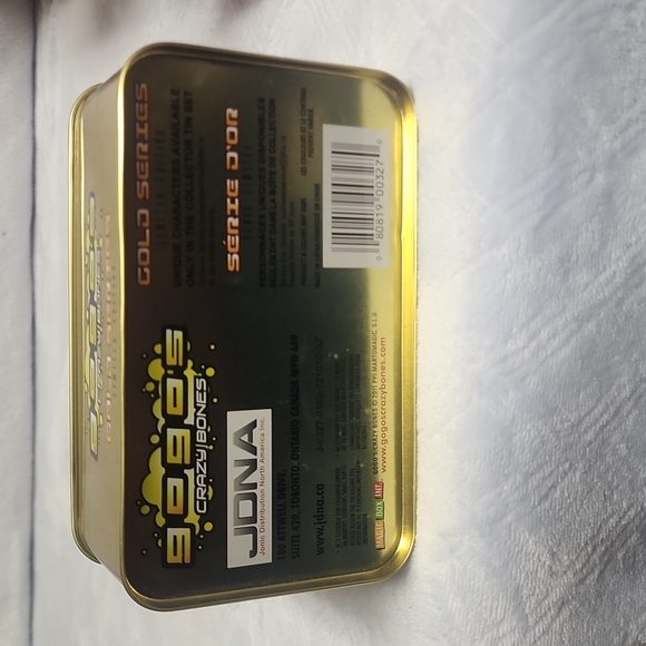 Gogo Crazy Bones - Gold Tin Limitrd Edition  Collectors Set - Picture 5 of 5